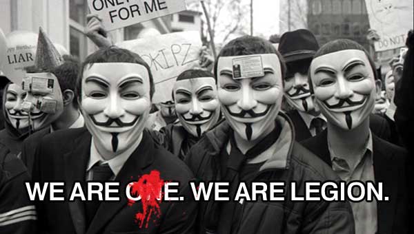 Η χθεσινή «πτώση » των ιστοσελίδων & του www.Life2day.gr οφείλεται σε επίθεση των Anonymous