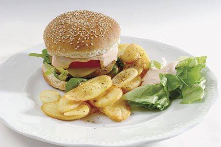 Συνταγή της ημέρας: Cheeseburger για χορτοφάγους