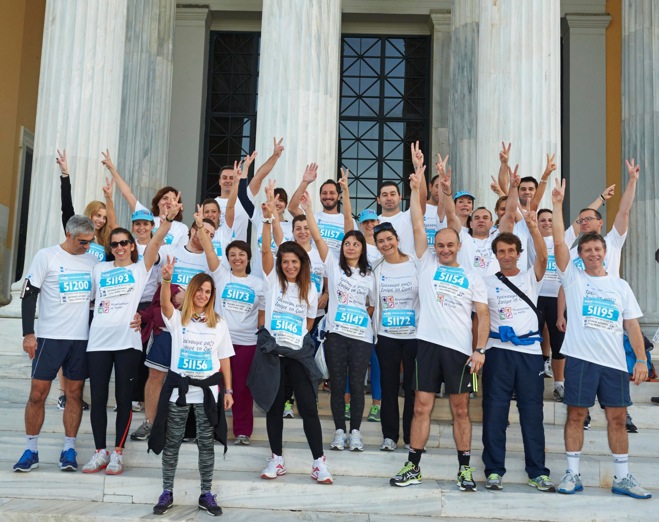 Mεγάλη επιτυχία της Ελληνικής Πνευμονολογικής  Εταιρείας στον 31ο Μαραθώνιο Αθηνών