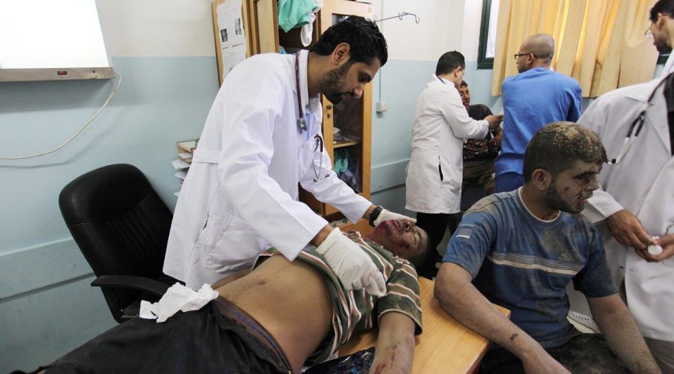 37 άτομα διεθνές προσωπικό στο νοσοκομείο της Γάζας