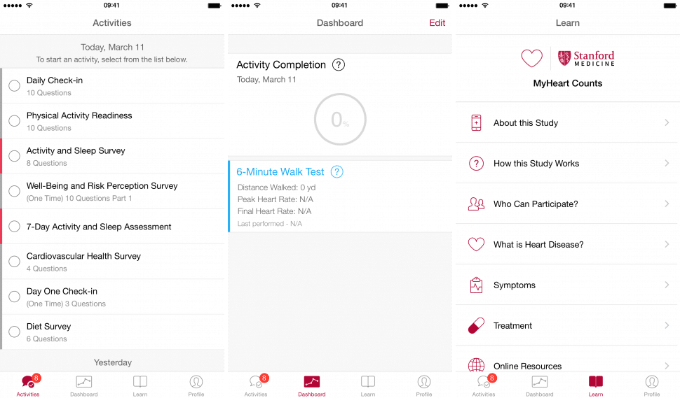 Stanford: App για την μελέτη της καρδιοπάθειας
