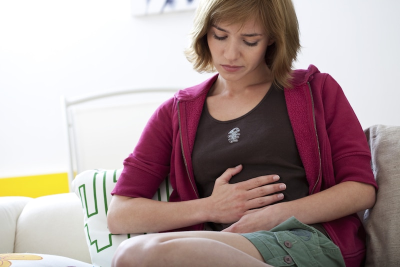 Cass Woman Bloated