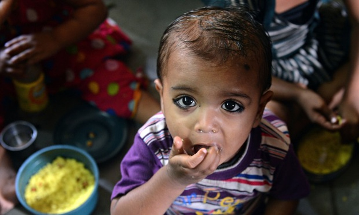 Τα παιδιά υποσιτίζονται στην Ινδία