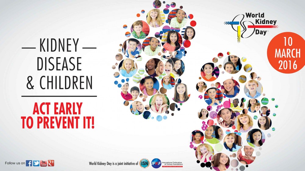 Παγκόσμια Ημέρα Νεφρού: Αφιερωμένη στα παιδιά