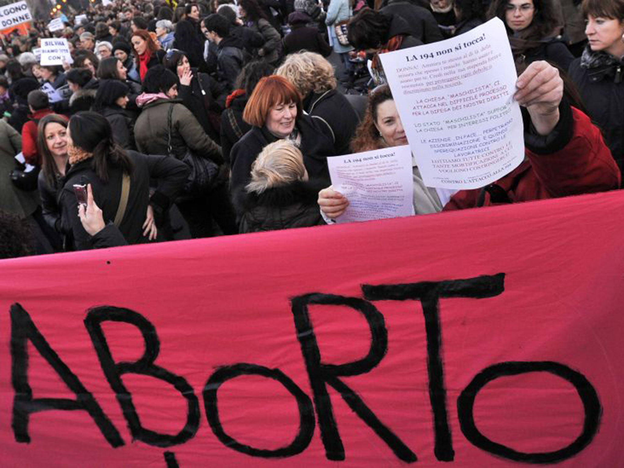 Καταγγελία κατά της Ιταλίας για άρνηση εκτέλεσης εκτρώσεων
