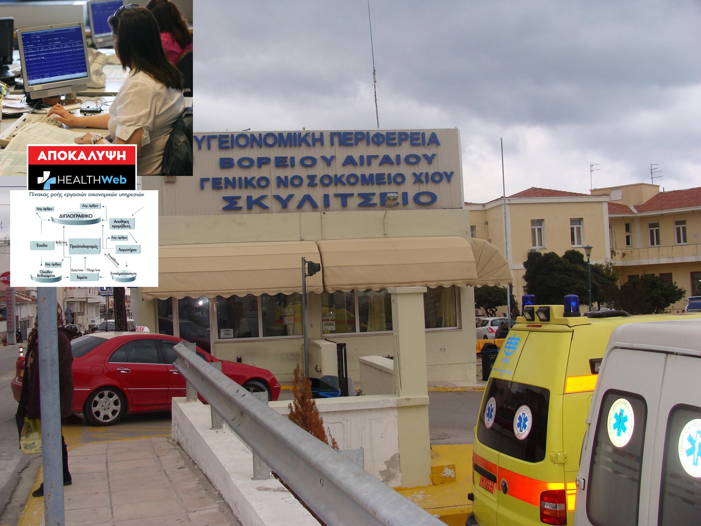 Το Παρασκήνιο: Νοσοκομείο Χίου: Σε Ιδιωτική εταιρία η εφαρμογή του διπλογραφικού συστήματος το 2017