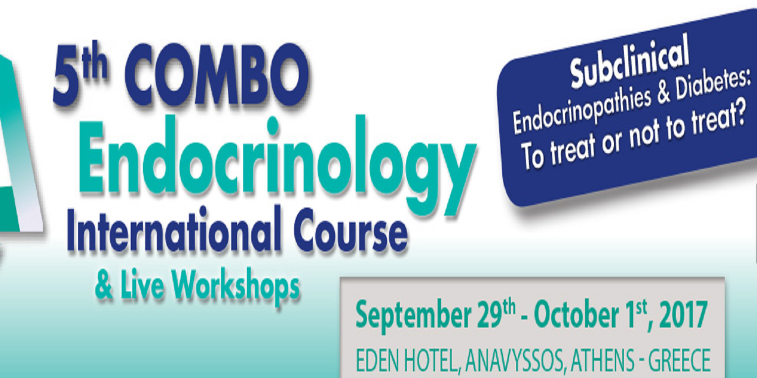 5ο Διεθνές Endo Combo Course από την καθηγήτρια Ε. Διαμάντη με θέμα τις υποκλινικές ενδοκρινικές νόσους