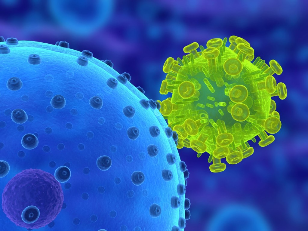 Πως κύτταρο μολυσμένο με HIV προσβάλλει τον οργανισμό (βίντεο)