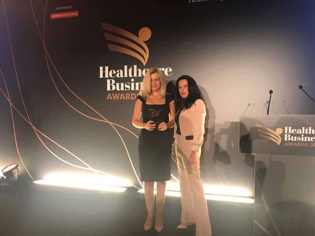 Η Αθανασία Παππά στα βραβεία Healthcare Business Award 2018