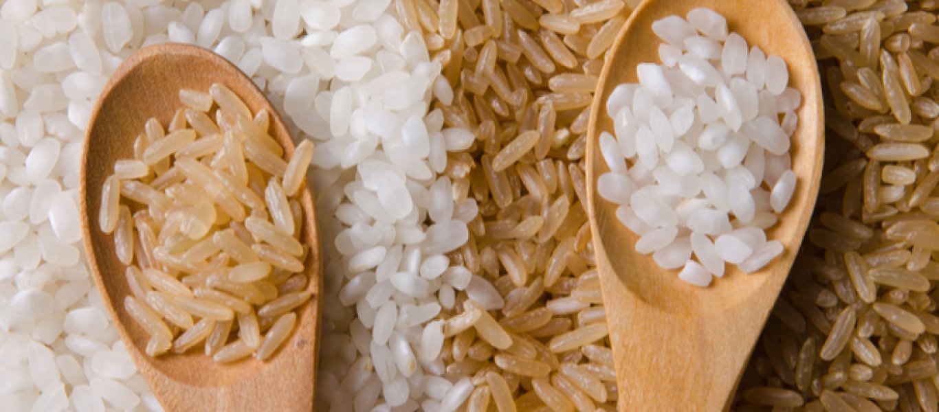 Οι διατροφικές διαφορές του λευκού από το καστανό ρύζι