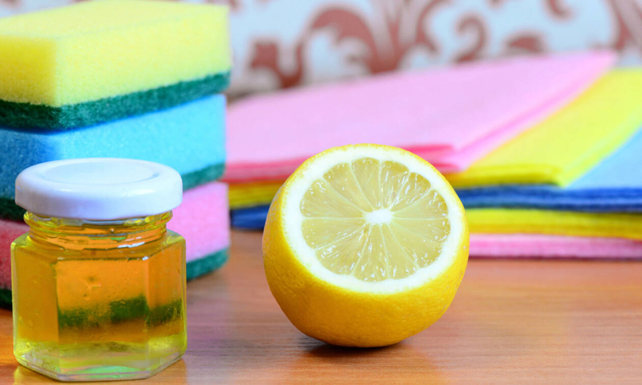Επτά φυσικοί τρόποι καθαρισμού του σπιτιού με λεμόνι