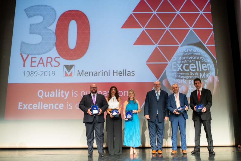 1989-2019 ταξίδι 30 χρόνων για την Menarini Hellas με Ποιότητα & Αριστεία