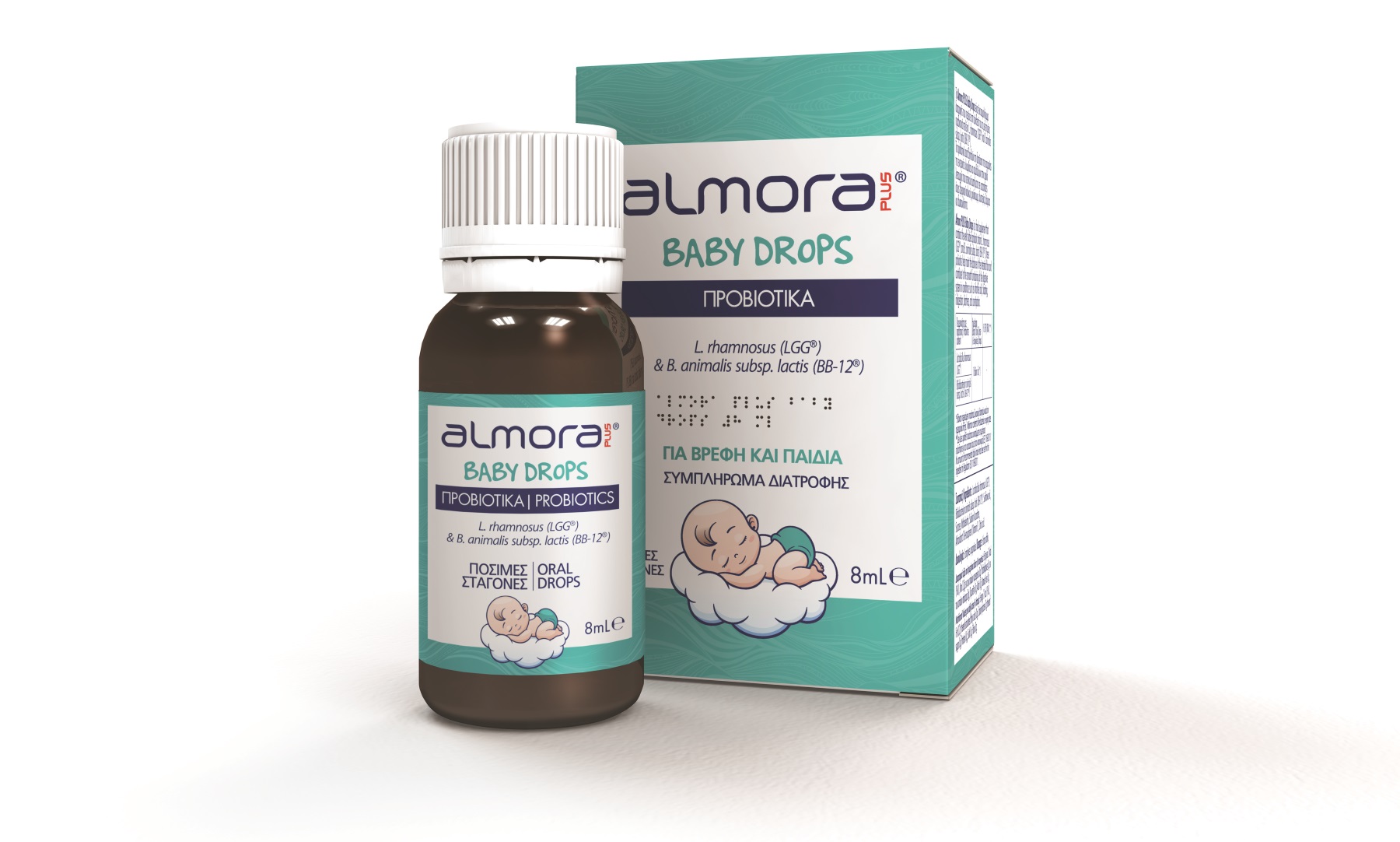 Almora PLUS® Baby Drops: Ανακούφιση των βρεφικών κολικών & γαστρεντερικού