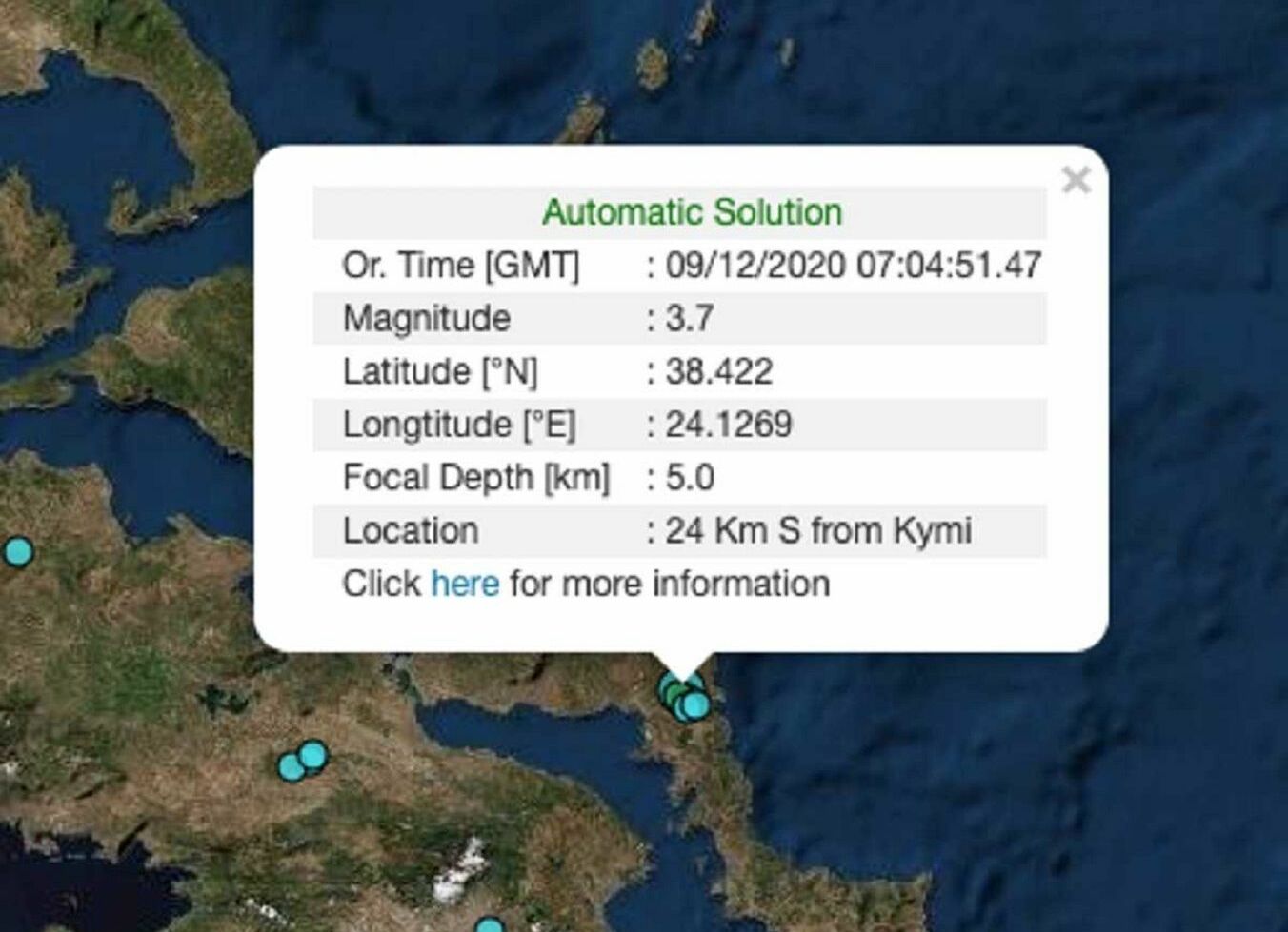 Σεισμός: 3,7 Ρίχτερ στην Κύμη- Μέτρα προστασίας από τον σεισμό