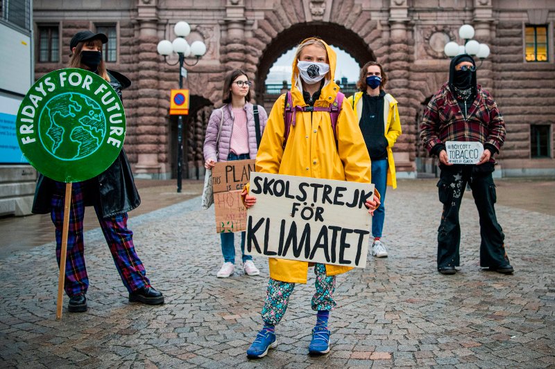  Η Greta Thunberg συνεχίζει τον αγώνα της για έναν πιο πράσινο μεταπανδημικό κόσμο