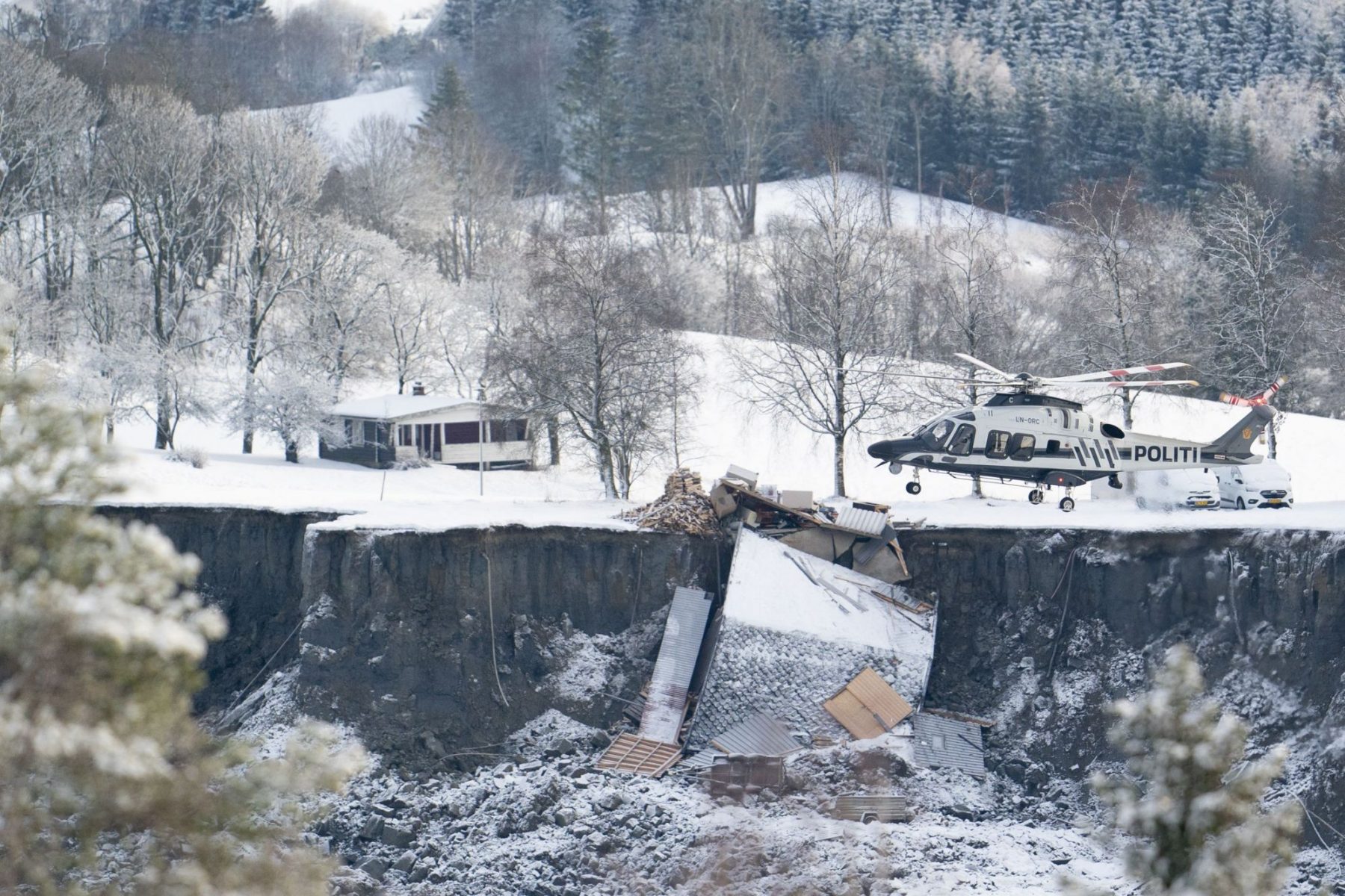 Νορβηγία κατολίσθηση: Επτά νεκροί και τρεις αγνοούμενοι [pic,vid]