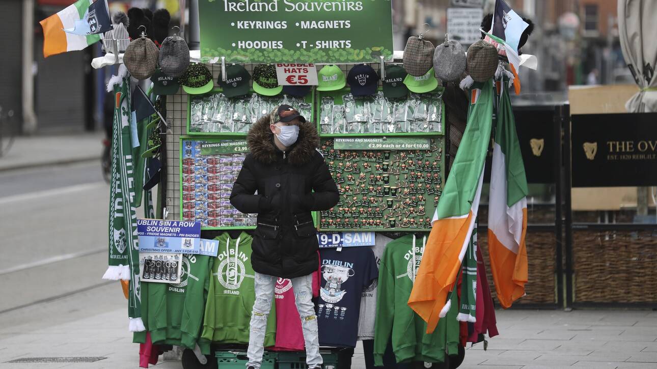 Κορωνοϊός Ιρλανδία: Θλιβερό ρεκόρ κρουσμάτων στη χώρα, «άγγιξαν» τις 5.000