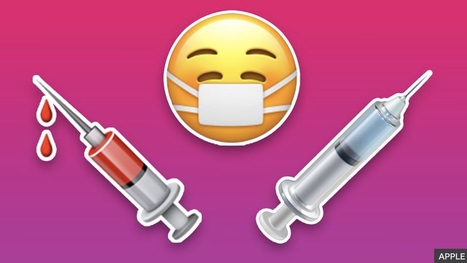 Apple emoji: Η εταιρεία αλλάζει το εικονίδιο της σύριγγας λόγω των εμβολίων Covid