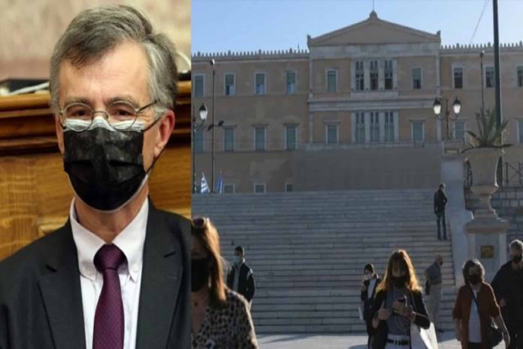 Τσιόδρας Βουλή: Αυστηρή προειδοποίηση τήρησης των μέτρων προστασίας και επαγρύπνησης