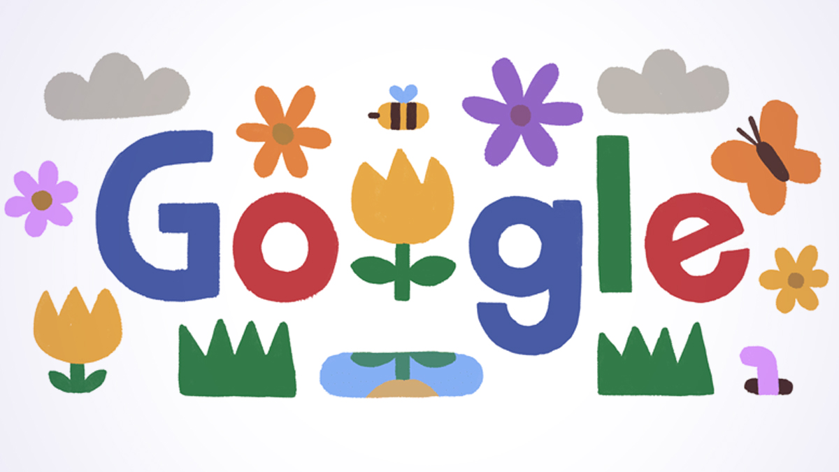 Άνοιξη Doodle: Εαρινή ισημερία για την Google