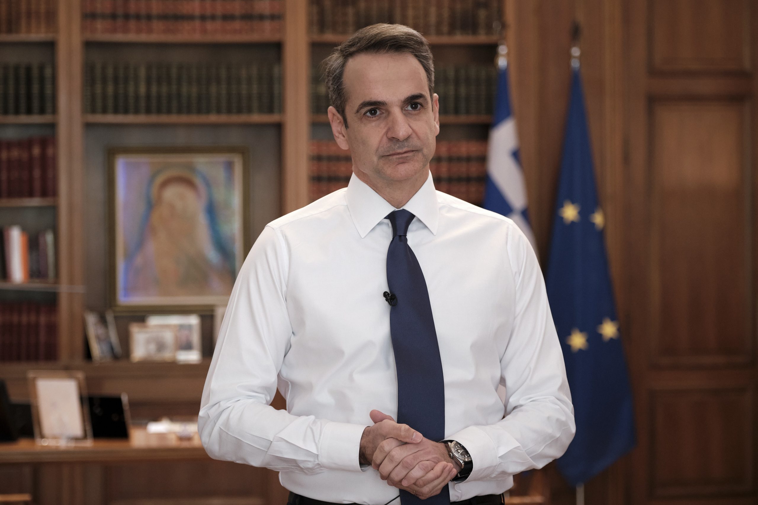 Πρωθυπουργός 25η Μαρτίου: Οι Έλληνες κρατούν ψηλά το κεφάλι που σήκωσαν γενναία οι πρόγονοί τους