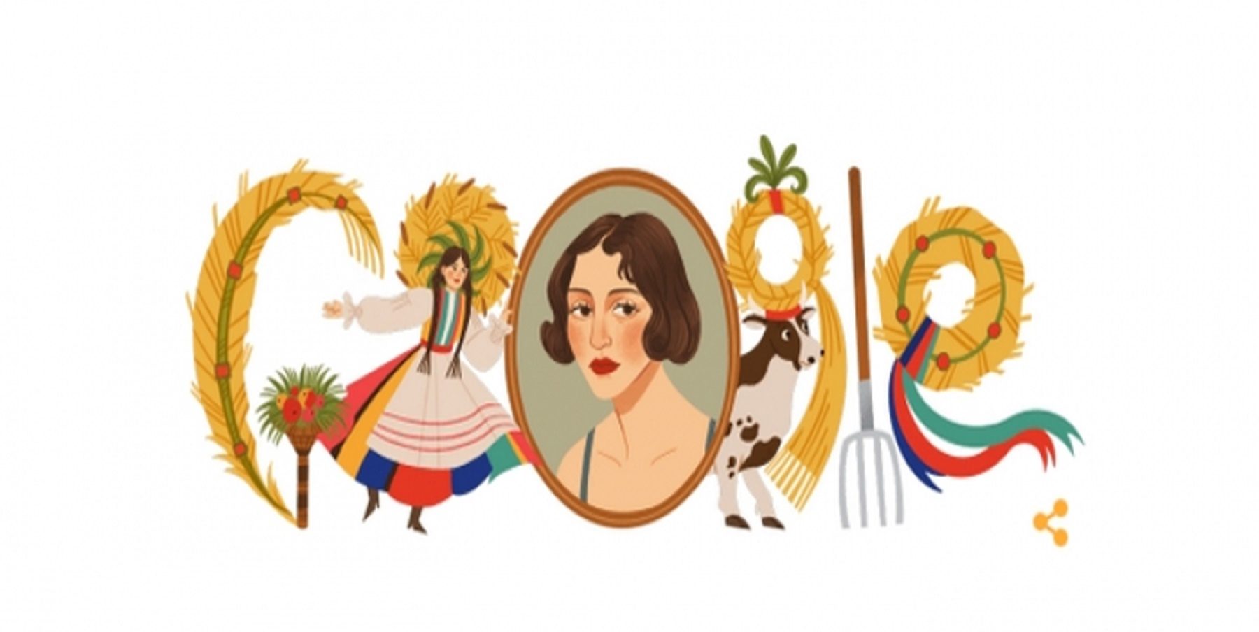 Ζόφια Στριγένσκα : H google αφιερώνει ένα doodle στην ζωγράφο του μεσοπολέμου