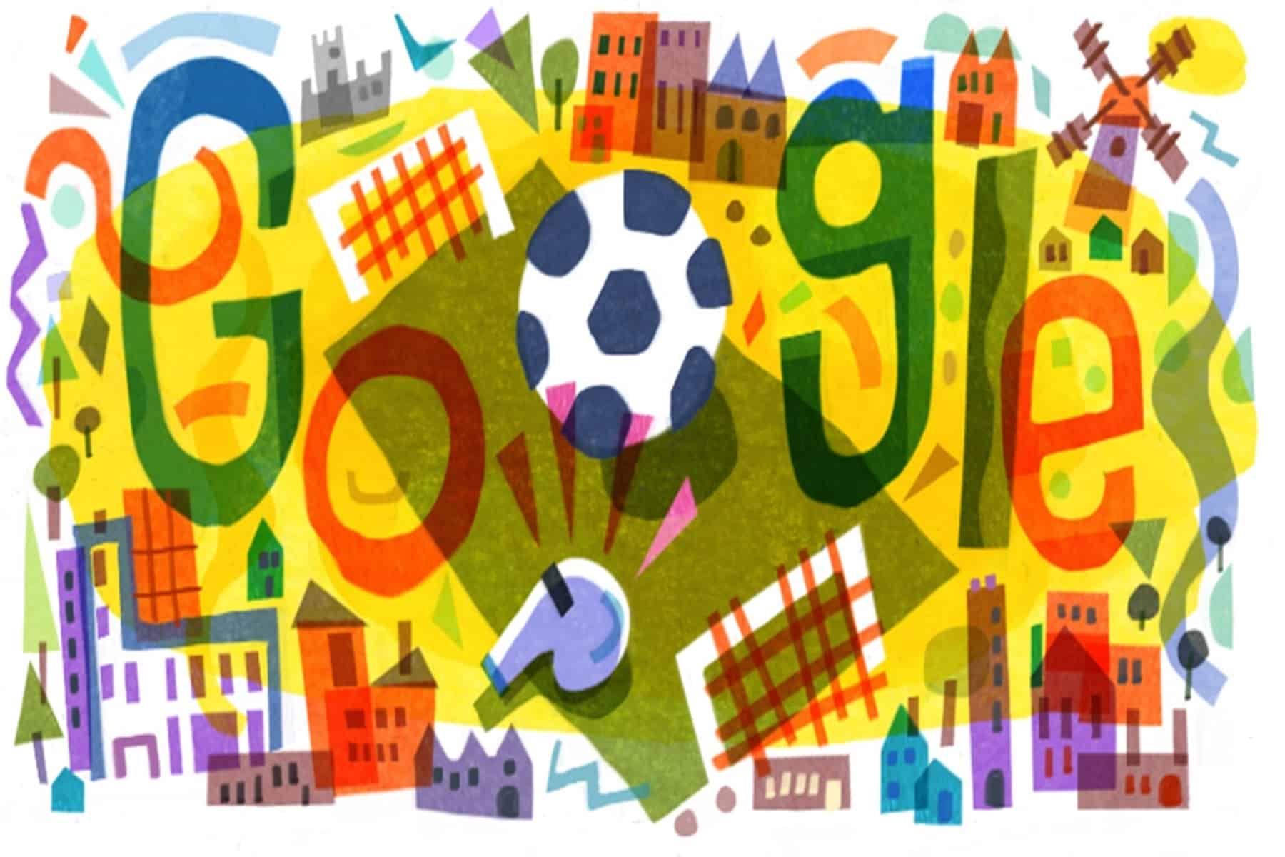 Google Doodle: Η UEFA Euro 2020 ξεκινάει