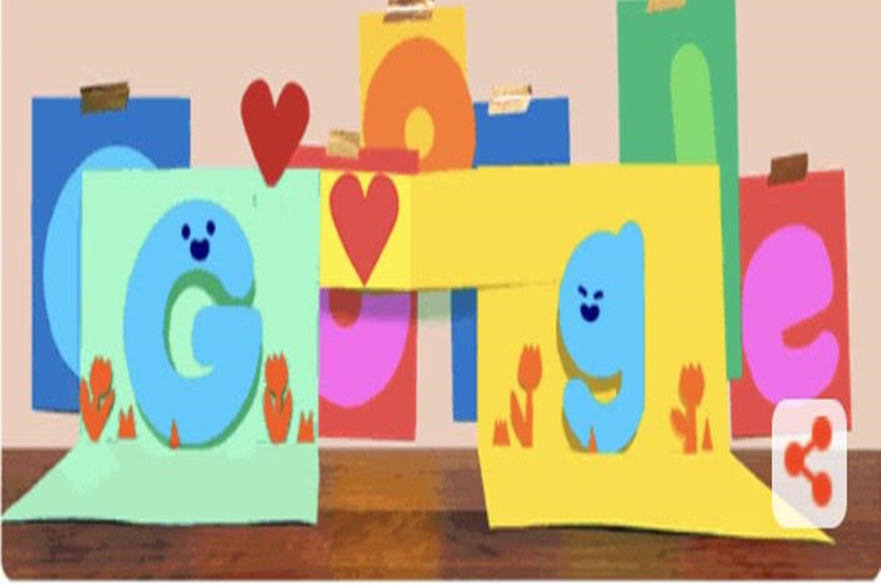 Google Doodle : Παγκόσμια μέρα γιορτής του πατέρα