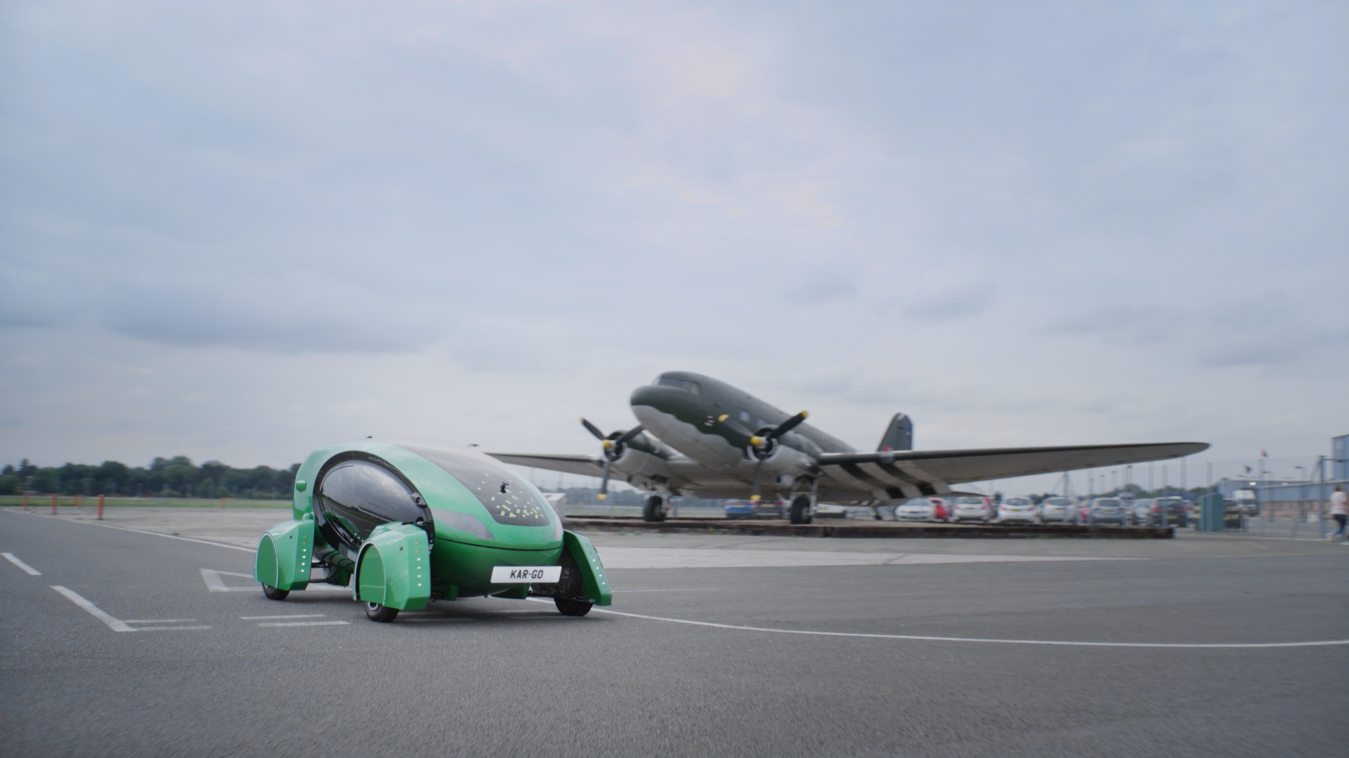 Kar-go Delivery Bot: Συνεργασία της Ακαδημίας Ρομποτικής με τη Βασιλική Πολεμική Αεροπορία RAF