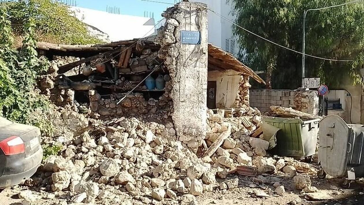 Σεισμός Ηράκλειο Κρήτη: Ισχυρός σεισμός 5,8 Ρίχτερ στο Ηράκλειο ταρακούνησε ολόκληρη την Κρήτη [vid]