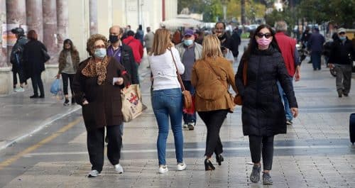 Ο χάρτης του κορωνοϊού στην Ελλάδα 25/11: 1.750 κρούσματα στην Αττική – 1.148 στη Θεσσαλονίκη