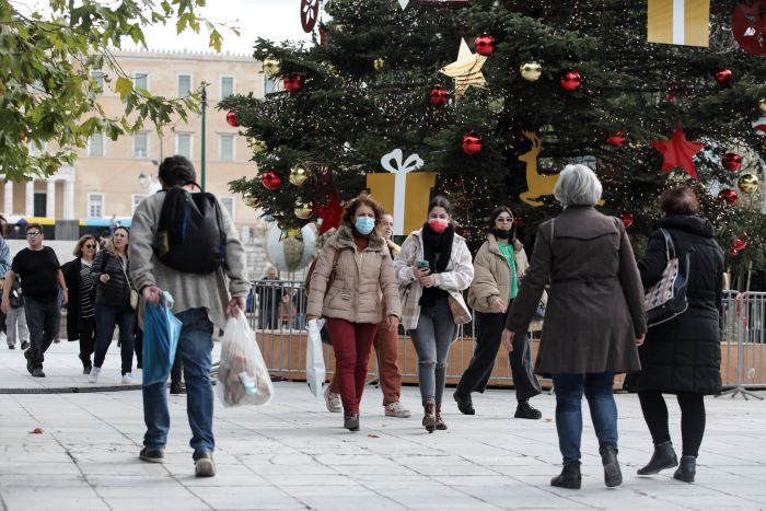 Ο χάρτης του κορωνοϊού στην Ελλάδα 22/12: 2.307 κρούσματα στην Αττική – 776 στη Θεσσαλονίκη