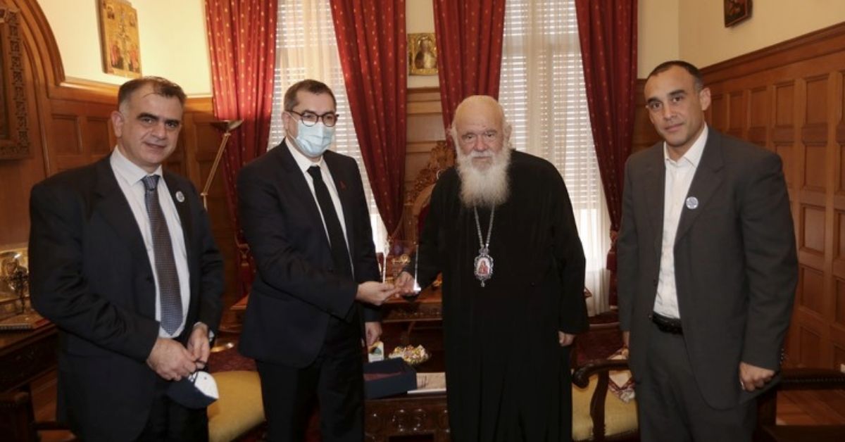 Ένωση Ασθενών Ελλάδας: Συνάντηση με τον Αρχιεπίσκοπο Αθηνών και πάσης Ελλάδος