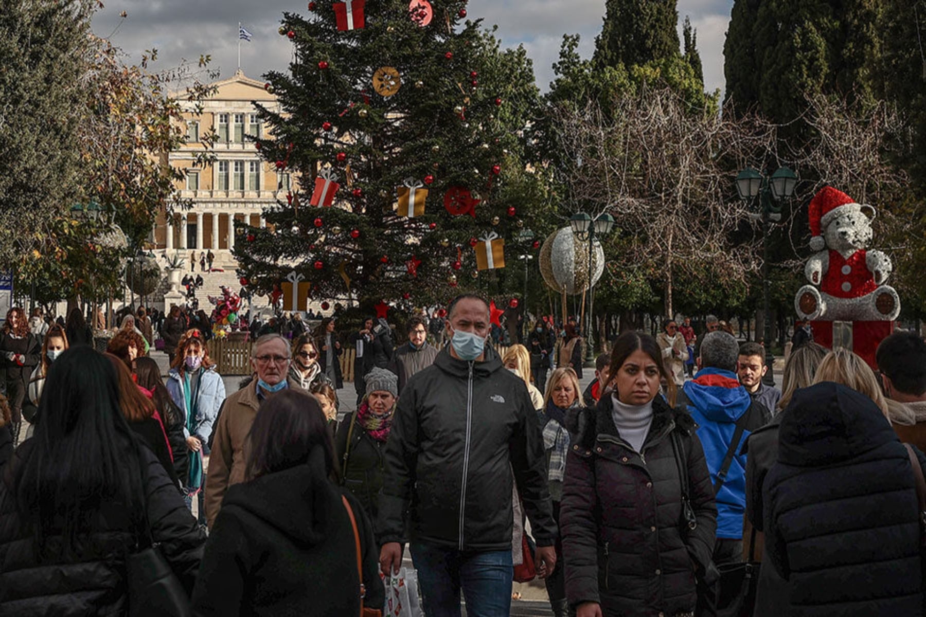 Ο χάρτης του κορωνοϊού στην Ελλάδα 25/12: 3.200 νέα κρούσματα στην Αττική – 835 στη Θεσσαλονίκη