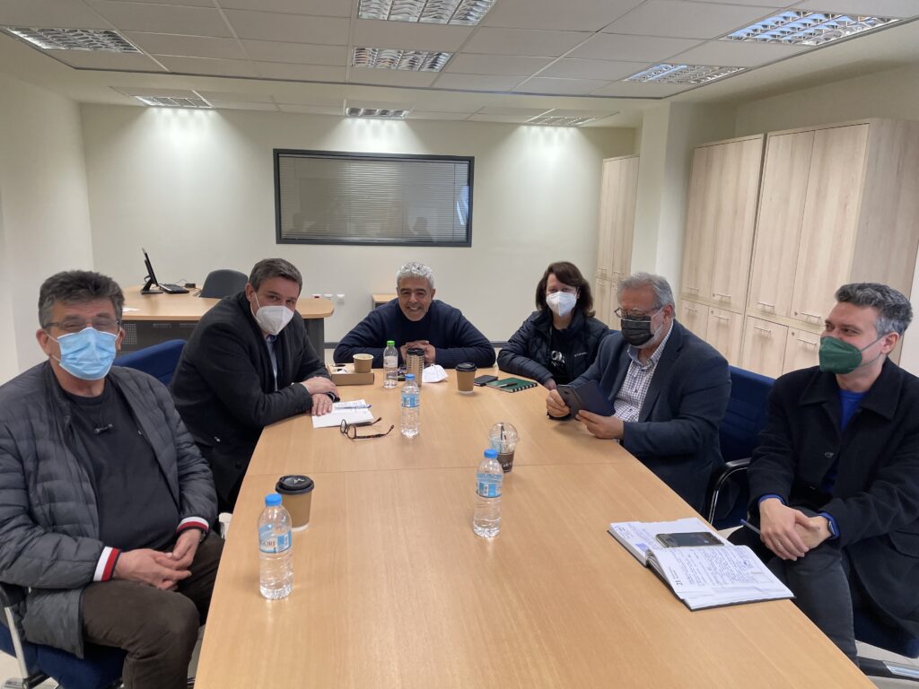 Επίσκεψη του Ανδρέα  Ξανθού στα κεντρικά γραφεία του ΕΟΠΥΥ 
