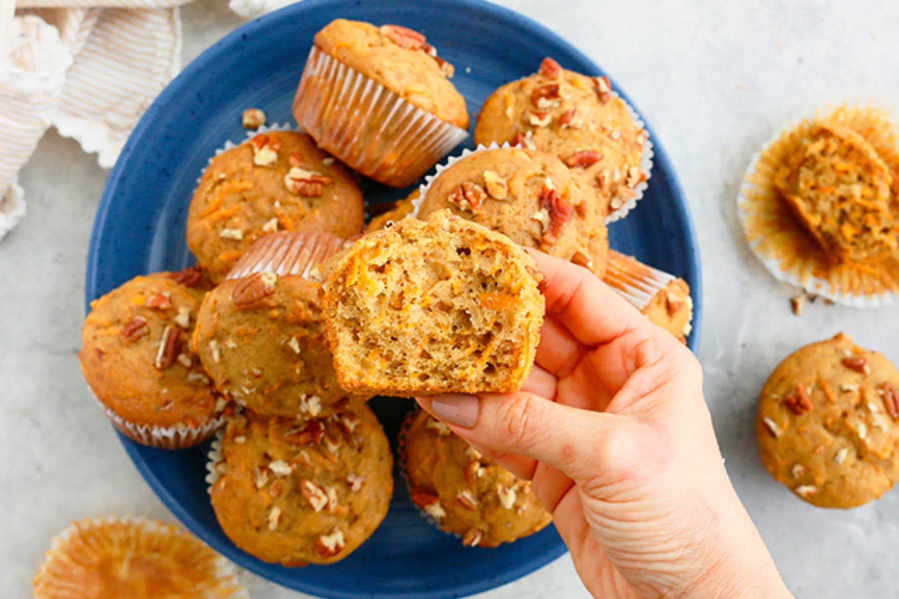Muffins φέτα αβοκάντο: Αλμυρά muffins με αβοκάντο, γλυκοπατάτα και φέτα