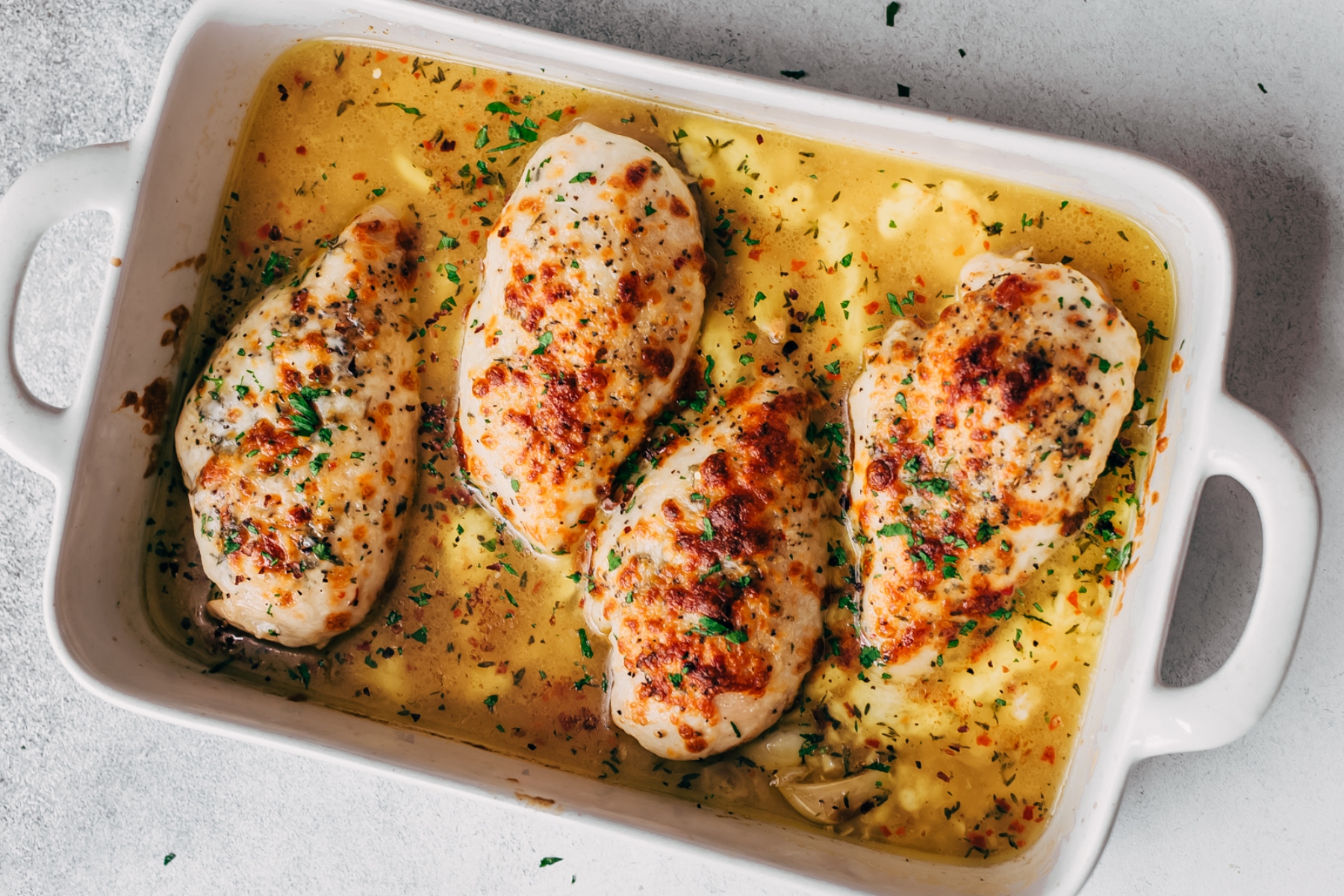 Διατροφή κοτόπουλο: Κοτόπουλο με μοτσαρέλα και μπρουσκέτα