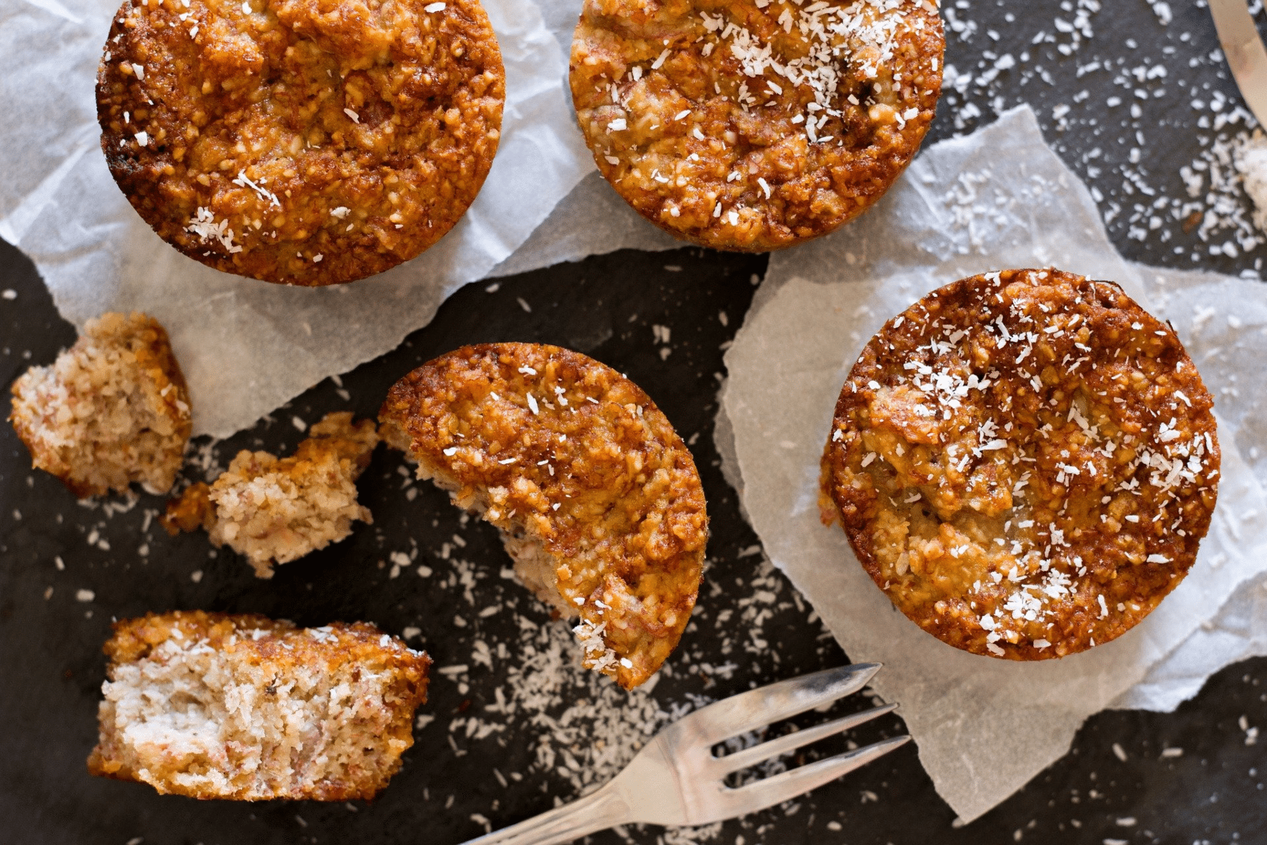 Banana Muffins: Υπέροχη συνταγή muffins με μπανάνα κατάλληλη για διαβητικούς