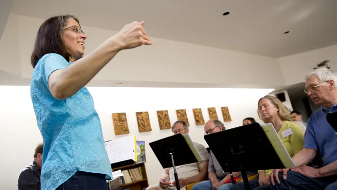 Εγκεφαλικό: Χορωδία στο Βερμόντ δίνει στους επιζώντες την ευκαιρία να επικοινωνήσουν [vid, pics]