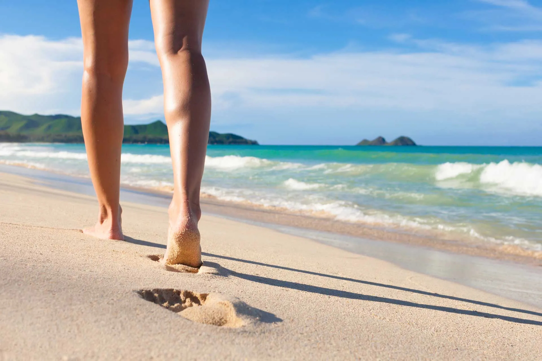 Περπάτημα στην άμμο: Κάντε τη βόλτα στη παραλία ακόμα καλύτερη