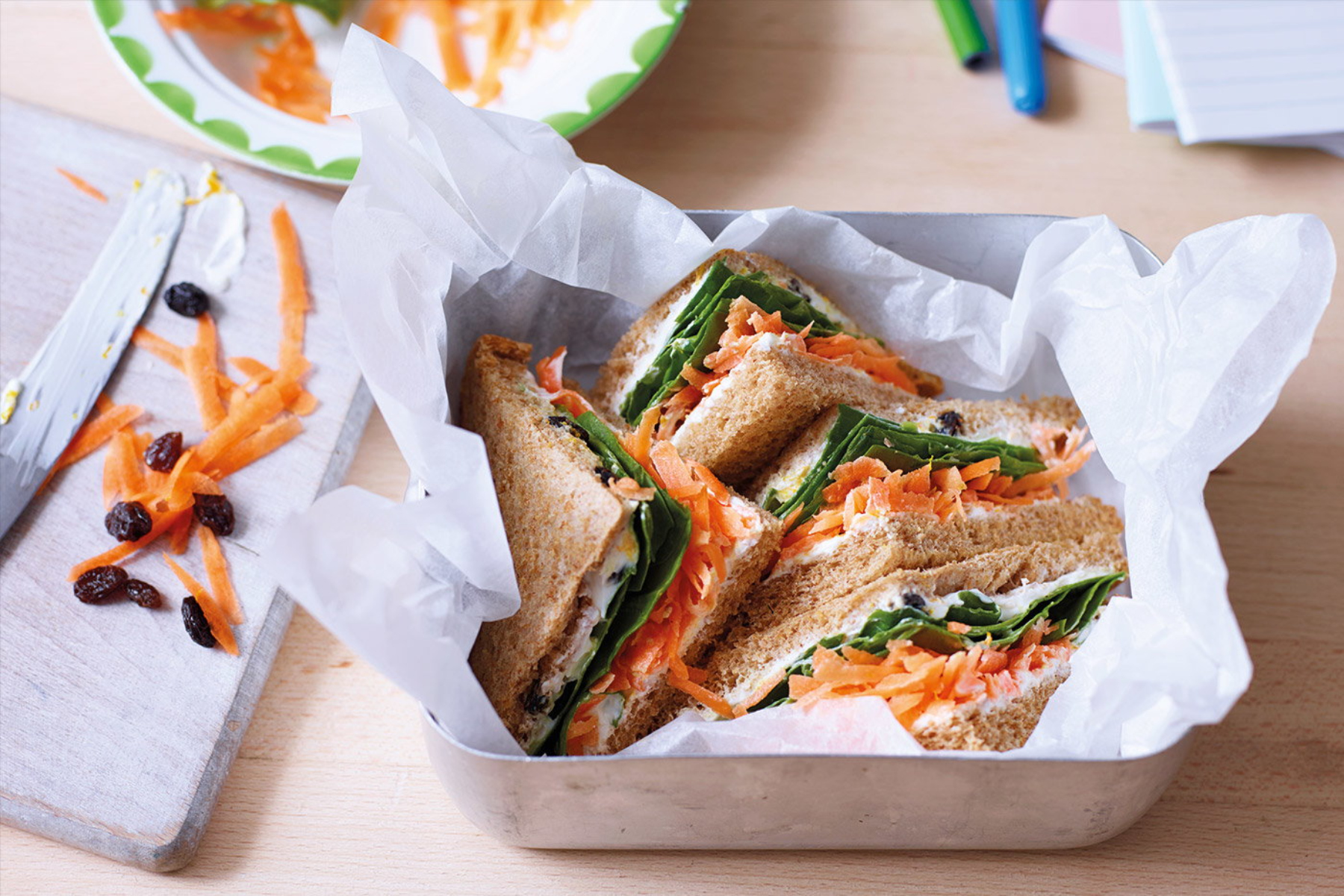 Σνακ: Νόστιμο σάντουιτς για τη δουλειά