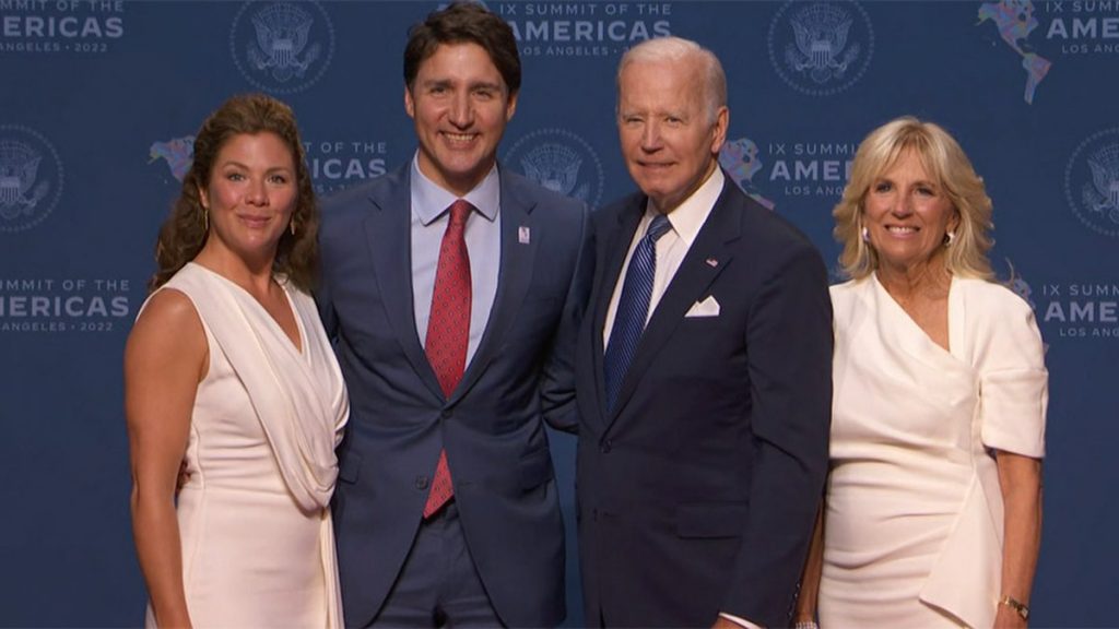 Ο Πρωθυπουργός του Καναδά Τριντό βρέθηκε θετικός στην covid 4 ημέρες μετά τη συνάντηση Μπάιντεν στη Σύνοδος Κορυφής της Αμερικής