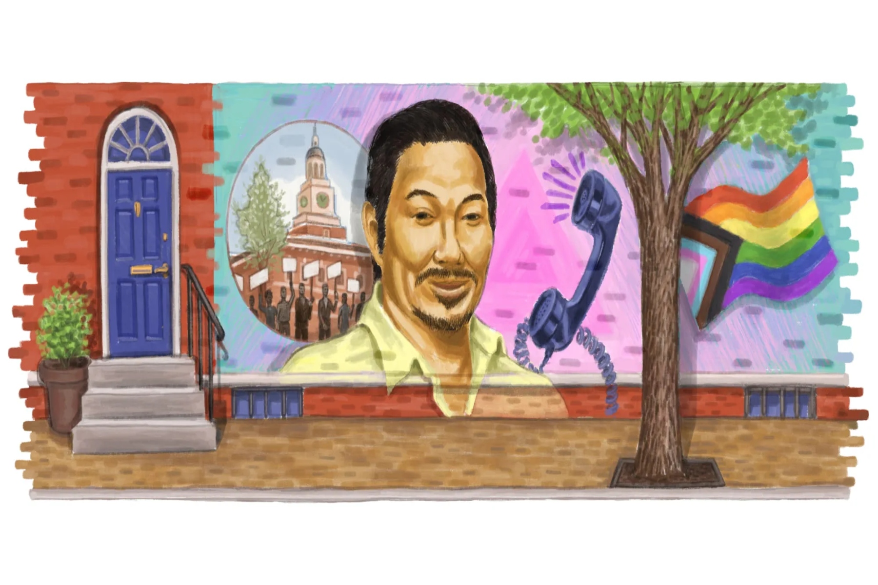 Google Doodle Kiyoshi Kuromiya: Η Google τιμά την μνήμη του ακτιβιστή Κουρομίγια