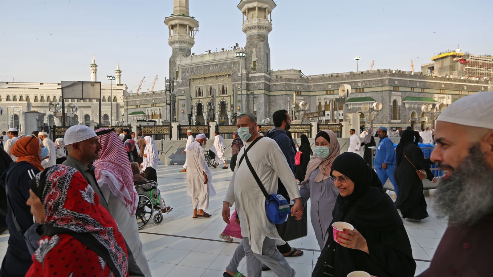 Σαουδική Αραβία: Δέχεται τους πρώτους ξένους προσκυνητές Χατζ από την αρχή της πανδημίας
