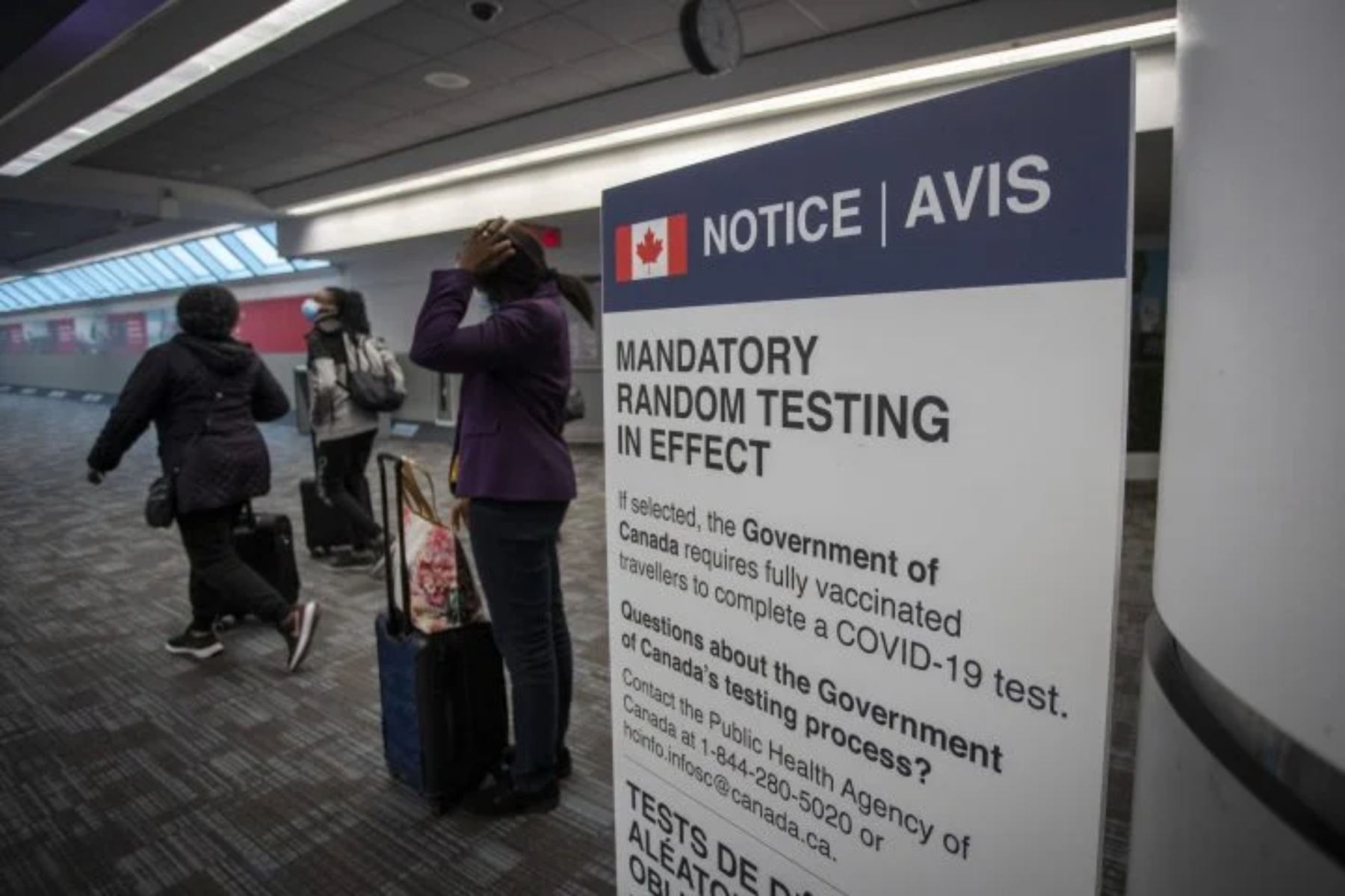 Καναδάς κορωνοϊός: Η κυβέρνηση επαναφέρει τα τυχαία τεστ Covid-19 στο αεροδρόμιο