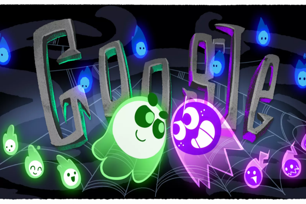 Halloween Η Google Doodle τιμά το Halloween με ένα υπέροχο παιχνίδι
