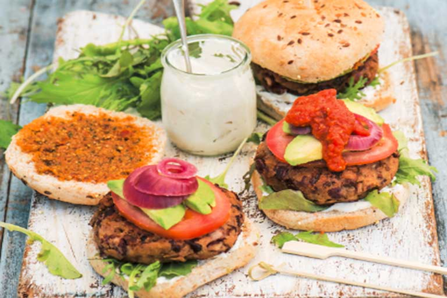 Burgers: Vegan burgers για ένα υπέροχο δείπνο!
