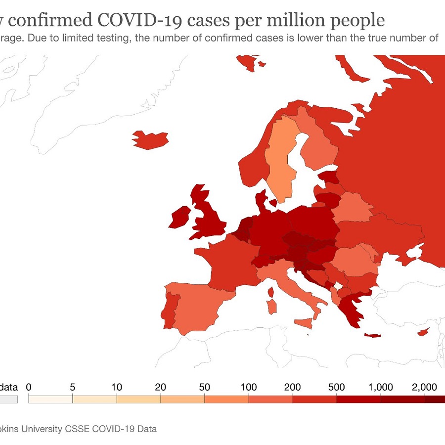 Covid-19: Η αναζωπύρωση της νόσου στην Ευρώπη είναι πιθανότατα προ των πυλών, λέει ο ΠΟΥ και το Ε.Κ.Π.Ε.Ν