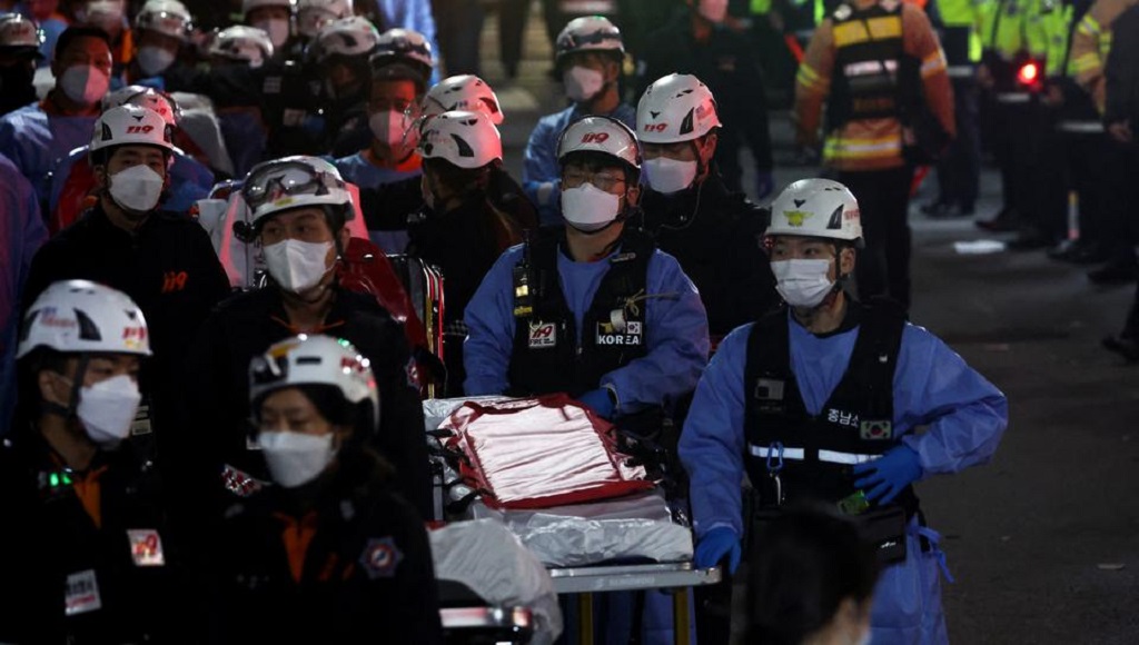 Halloween Νότια Κορέα: Σκηνές φρίκης στη Σεούλ μετά από τραμπουκισμό στις Απόκριες
