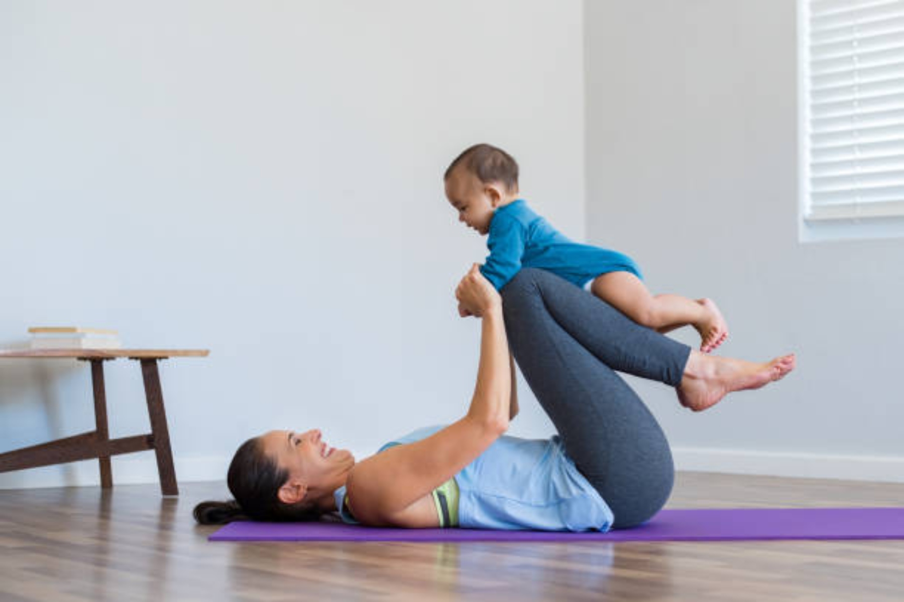 Άσκηση: Τα παιδιά αποτρέπουν τις κουρασμένες μητέρες από την άσκηση